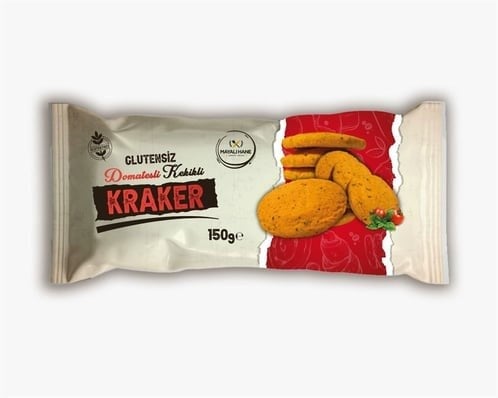 Mayalı Hane Glutensiz Domatesli Kekikli Kraker 150 gr