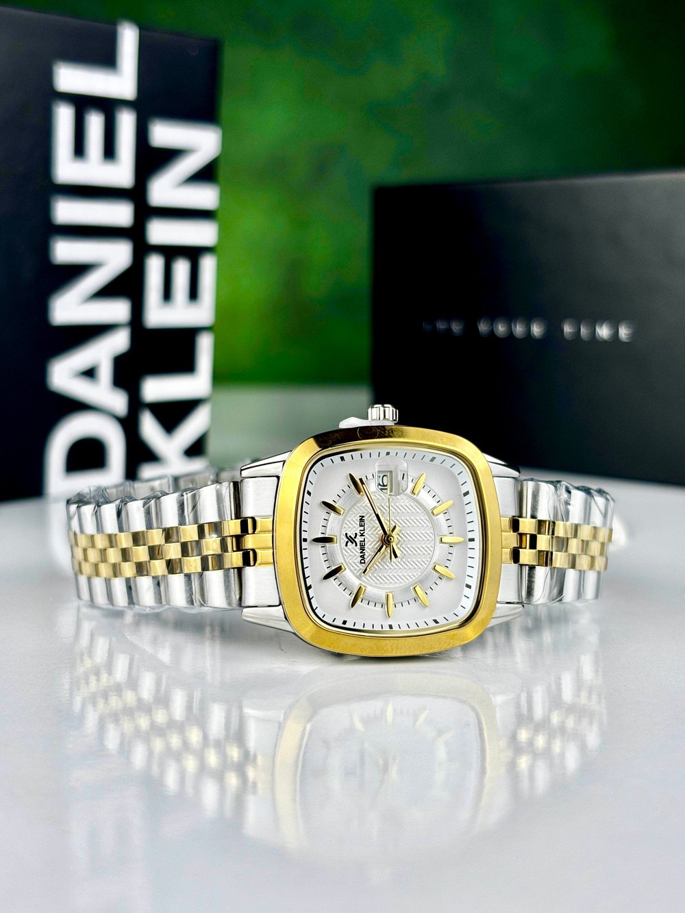 DANIEL KLEIN DK.1.14129-4 “SILVER-GOLD KASA” KADIN KOL SAATİ
