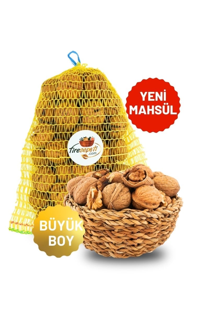 Yerli Kabuklu Ceviz Duble Boy 1 kg