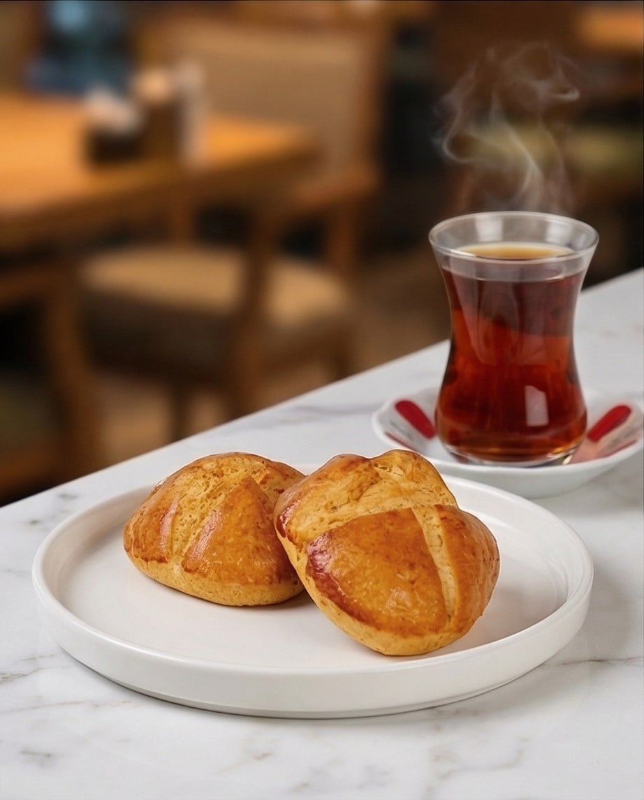 GLUTENSİZ SADE POĞAÇA  2'Lİ PAKET (180 Gr)