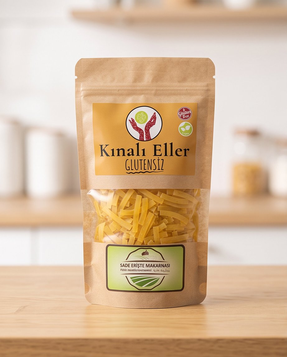 KINALIELLER KOOP. GLUTENSİZ SADE ERİŞTE 120 G