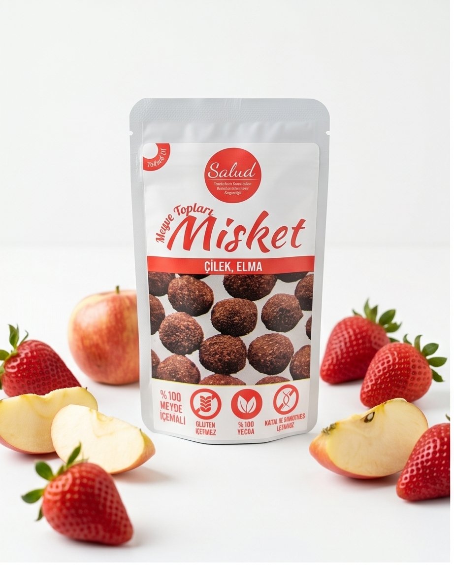 YAŞAMYOLU KOOP. ELMA - ÇİLEK MEYVE TOPU 40 GR