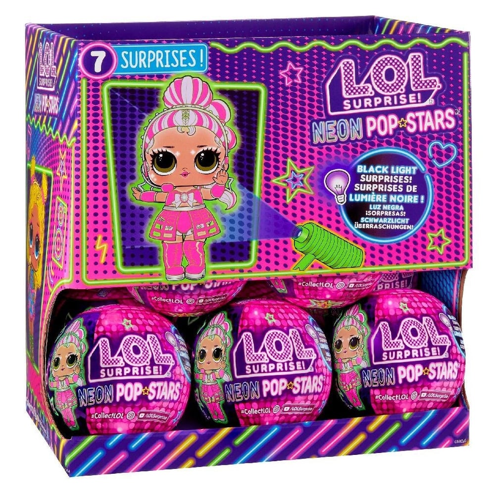 ADO-ILL120674 LOL TOTS NEON POP YILDIZLARI 12 STAND