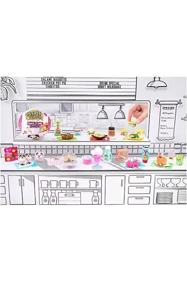 ADO-IMV546825 MINIVERSE FOOD DINER S4 -33