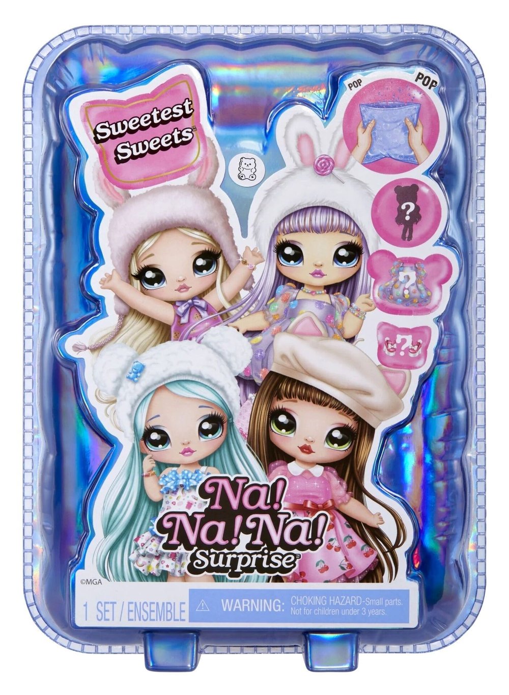 ADO-INA120100 NANANA SWEETEST SWEETS ASST 9