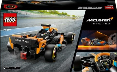 ADOL-LSR76919-S 2023 MCLAREN F1 RACE CAR 3 STAND