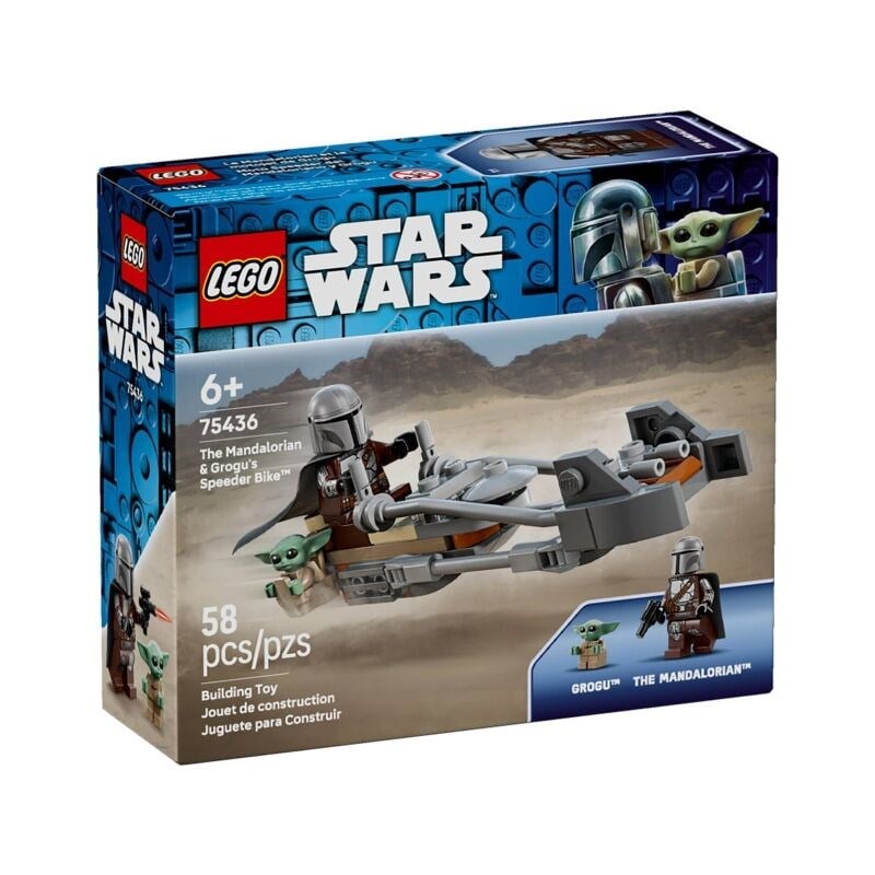 ADOL-LSW75436 MANDALORIAN VE GROGU MOTOSIKLETI 4
