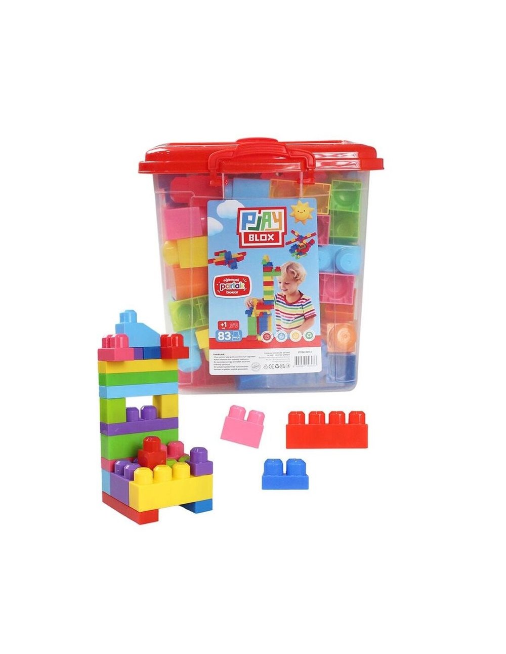 ASYA-3073 PLAYBLOX BLOCK SHINE 83 PRC BUCKE 8