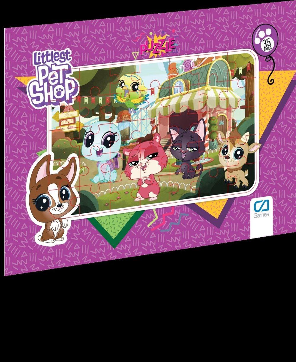 CAO-5018-5019 PETSHOP FRAME PUZZLE 96