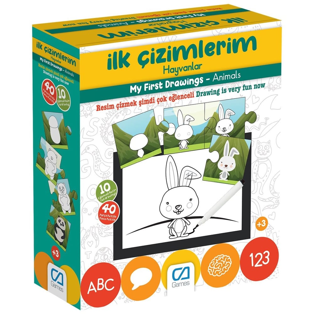 CAO-5205 ILK CIZIMLERIM HAYVANLAR 24