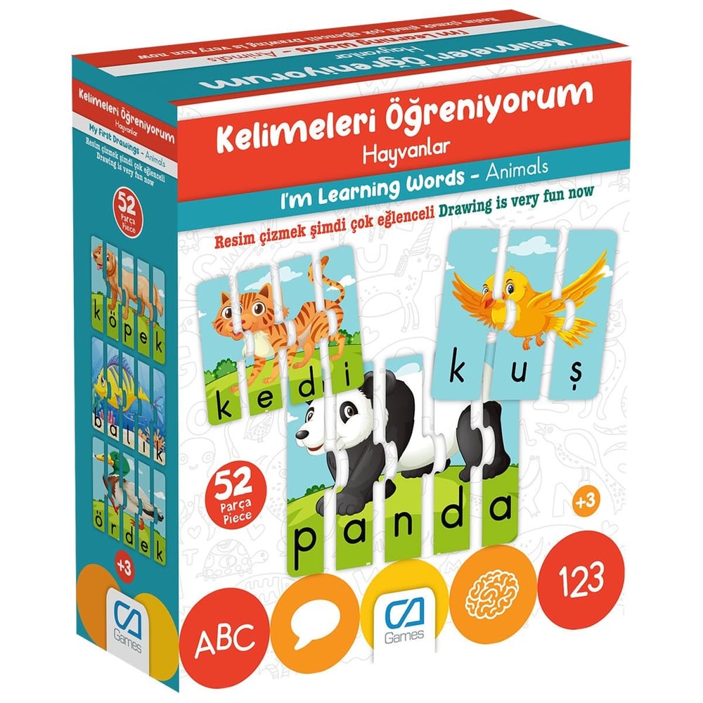 CAO-5206 KELIMELERI OGRENIYORUM HAYVAN 24