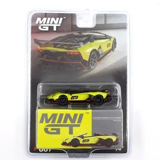 EKC-MGT00887-BL MINI GT 1/64 LAMBORGHINI AVENTADOR SVJ 63 ROAD 24