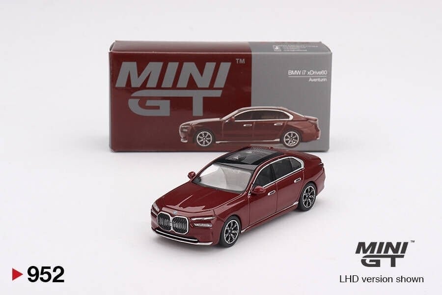 EKC-MGT00952-BL MINI GT 1/64 BMW I7 XDRIVE60 AVENTURIN   BLIST 24