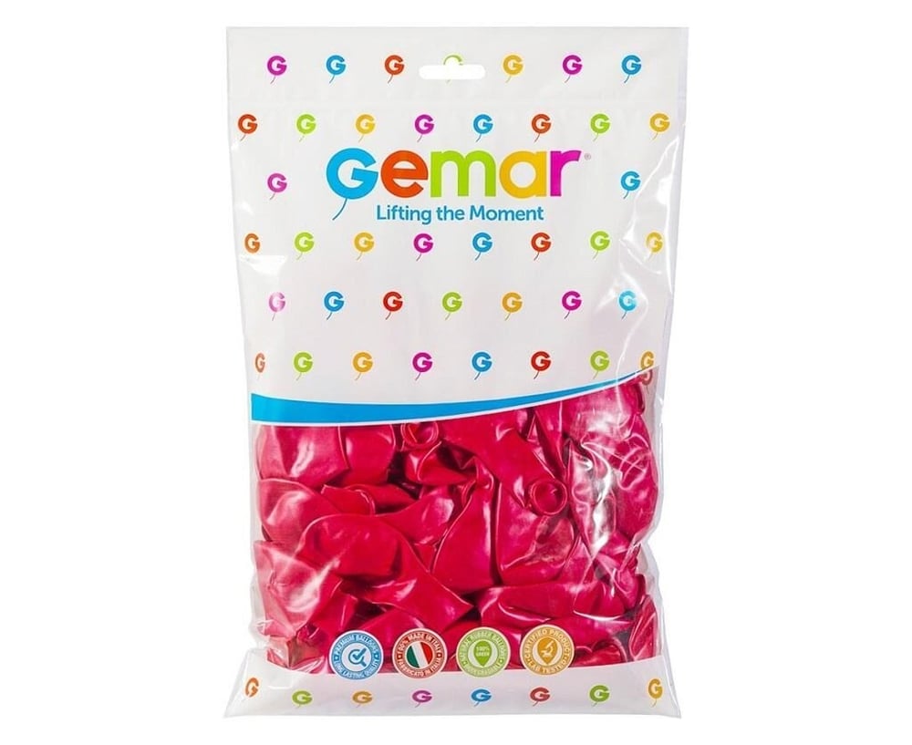 ERB-MET-KIRMIZI GM110/32 METALIK KIRMIZI BALON 100LU 50