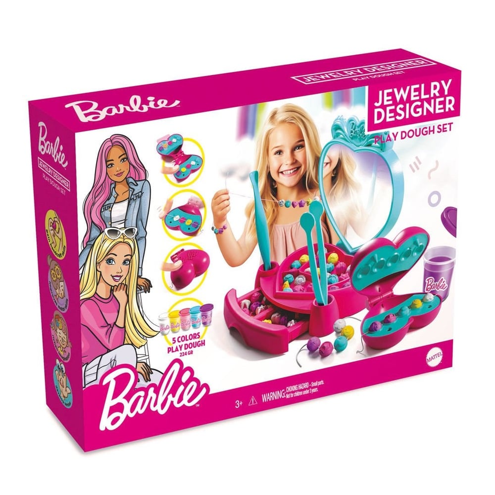 FEN-03926 BARBIE TAKI TASARLA HAMUR SET 12