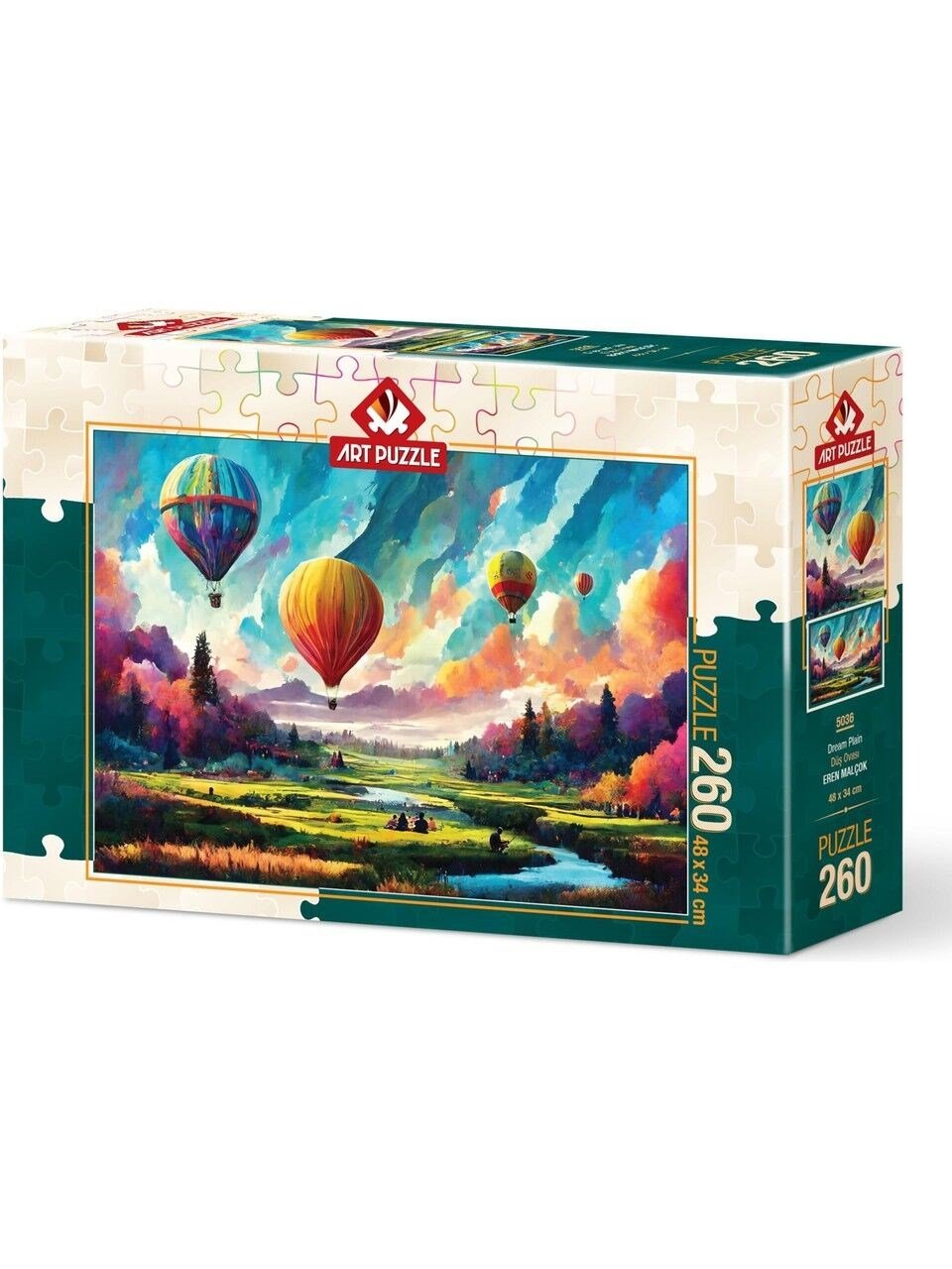 HD-5036 DUS OVASI 260 PARCA PUZZLE 12