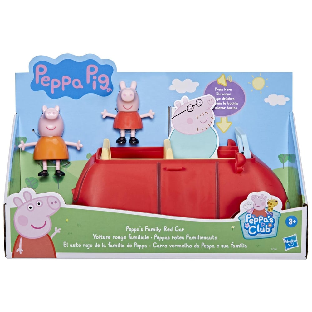 INT-F2184 PEPPA PIG KIRMIZI ILE ARACI  2