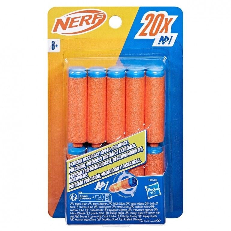 INT-F8640 NERF N SERISI DART 20 LI YEDEK PAKET 8
