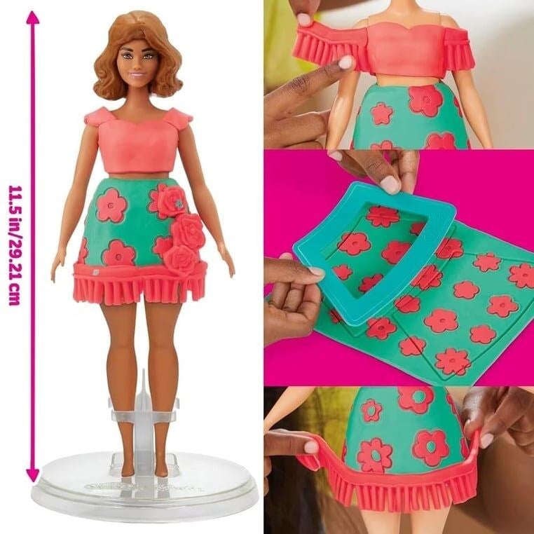 INT-G1360 PD BARBIE FLORALS END FRINGE 6