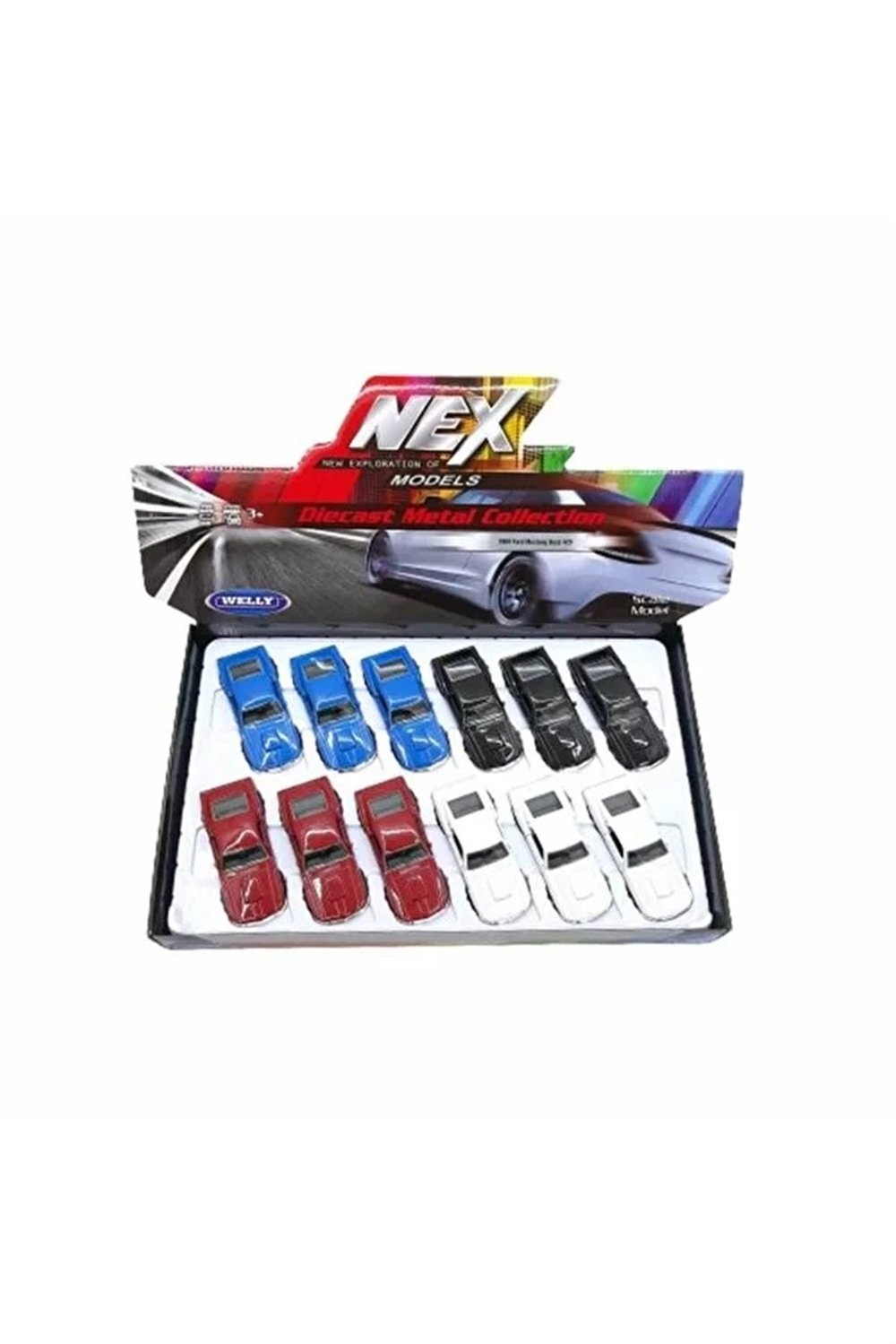 KT-43713 WELLY 1:32 69 FORD MUSTANG BOSS 72