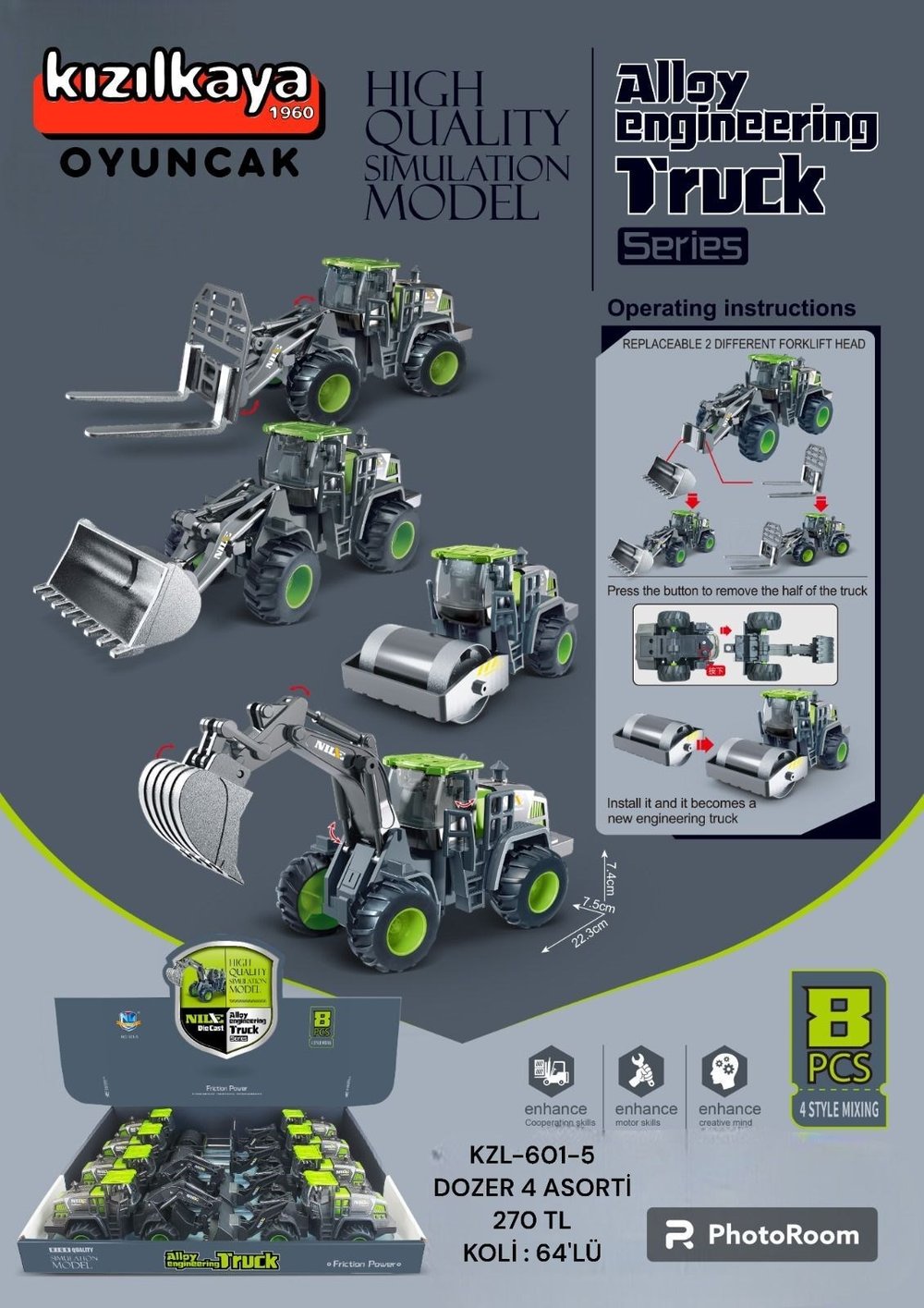 KZL-601-5 SURTMELI HAREKETLI INSAAT ARACLARI 64