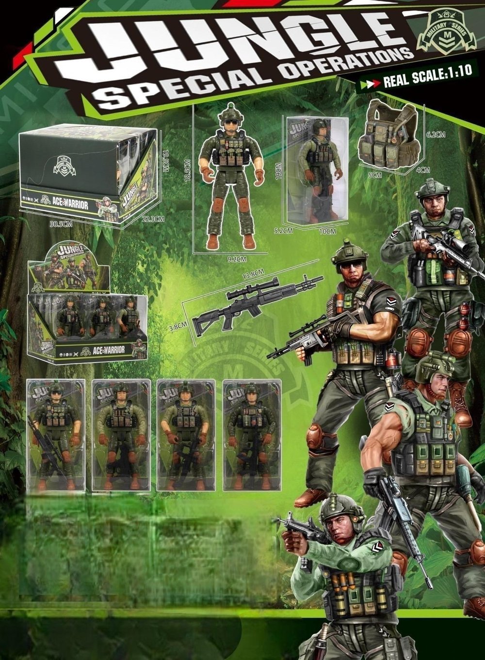 KZL-8910-F17 KOMANDO SET 12 LI BOX  K 96