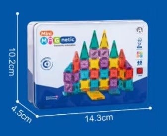 KZL-CH1477 MANYETIK BLOCK 3.75CM TENEKE KUT 49 PCS 36