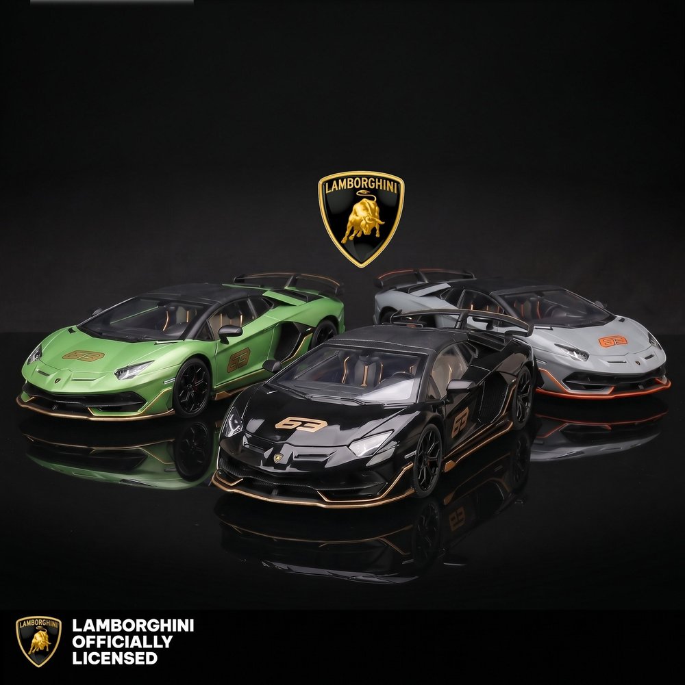 KZL-H2591 1:24 LAMBORGHINI AVENTADOR ISIKLI 24
