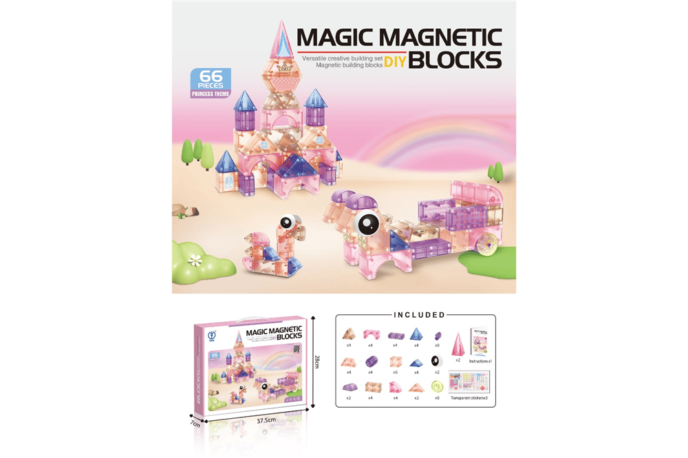 LMN-4400LMN-4400 ISIKLI SATO MANYETIK SEKILLER PUZZLE 66 PRC 12