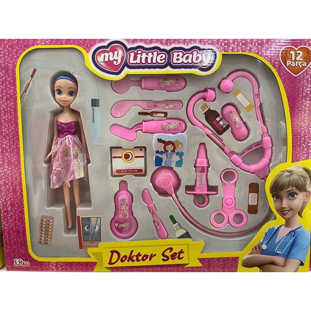 LMN-LMN061 KUTULU BEBEKLI DOKTOR SET 28