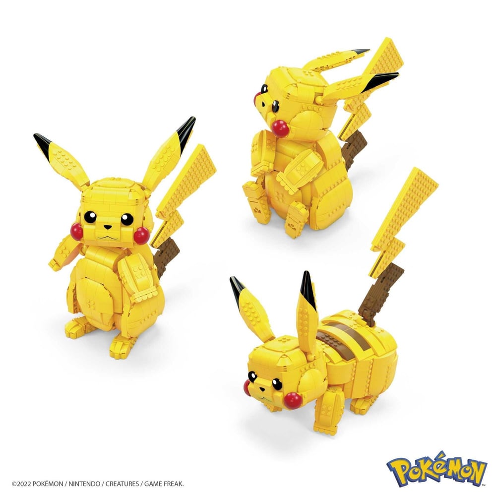 MATE-FVK81 MEGA POKEMON JUMBO PIKACHU FIGURU 1