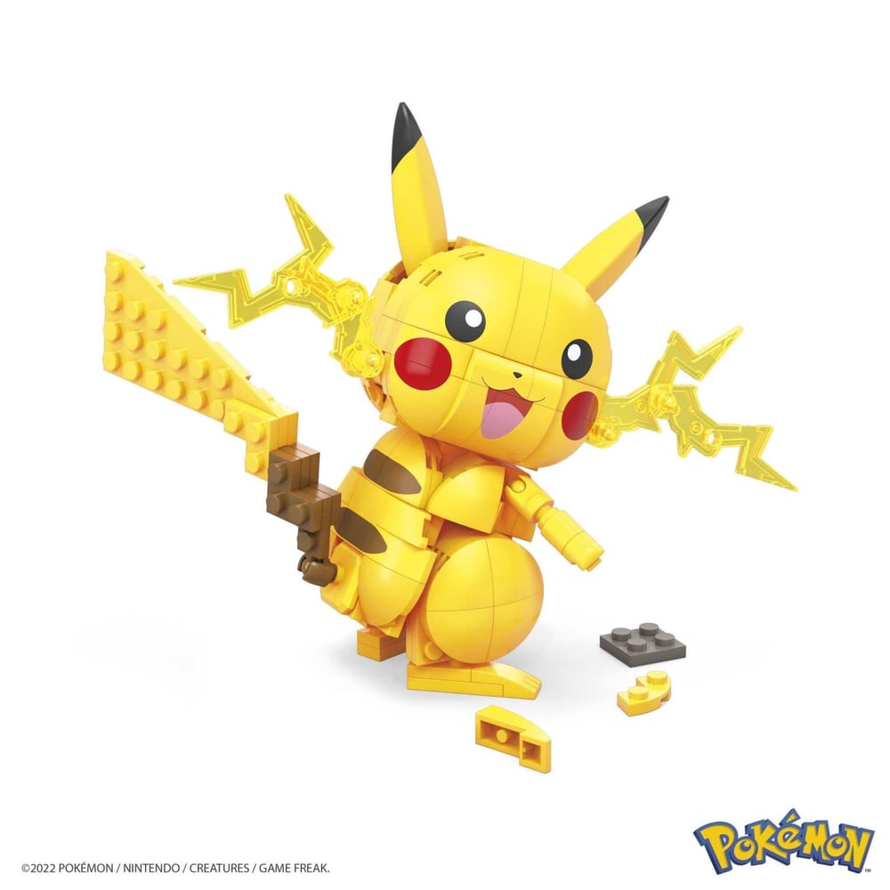 MATE-GMD31MEGA POKEMON YAP VE OYNA FIGURLER PIKACHU 5