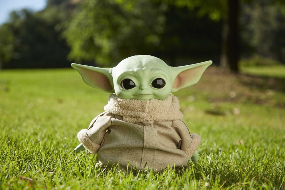 MATE-GWD85 STAR WARS YODA  THE CHILD PELUS FIGUR 2