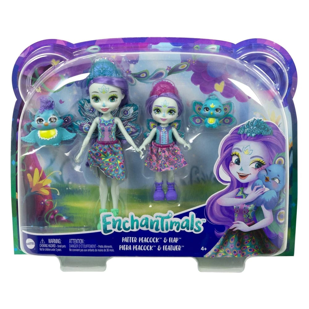 MATE-HCF79 ENCHANTIMALS KIZ KARDES BEBEKLER 5