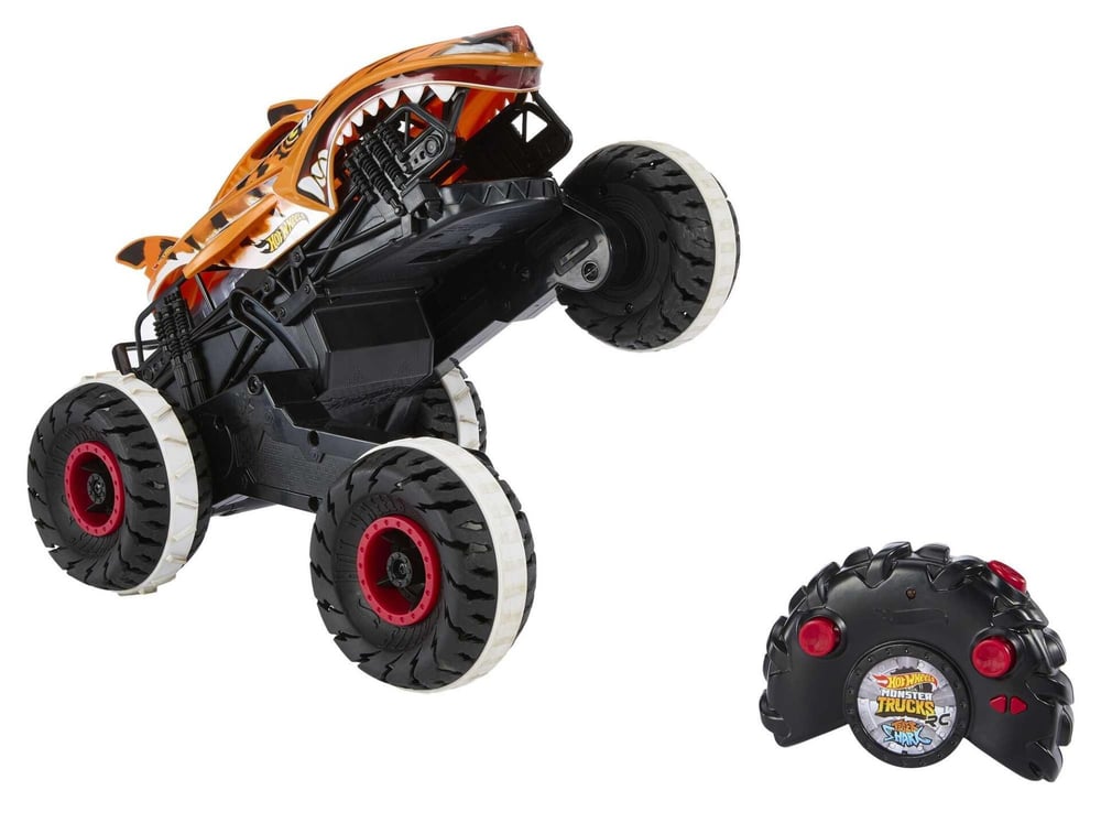 MATE-HGV87 HW MONST. TRUCKS DURD. TIGER SHARK 1:15  1