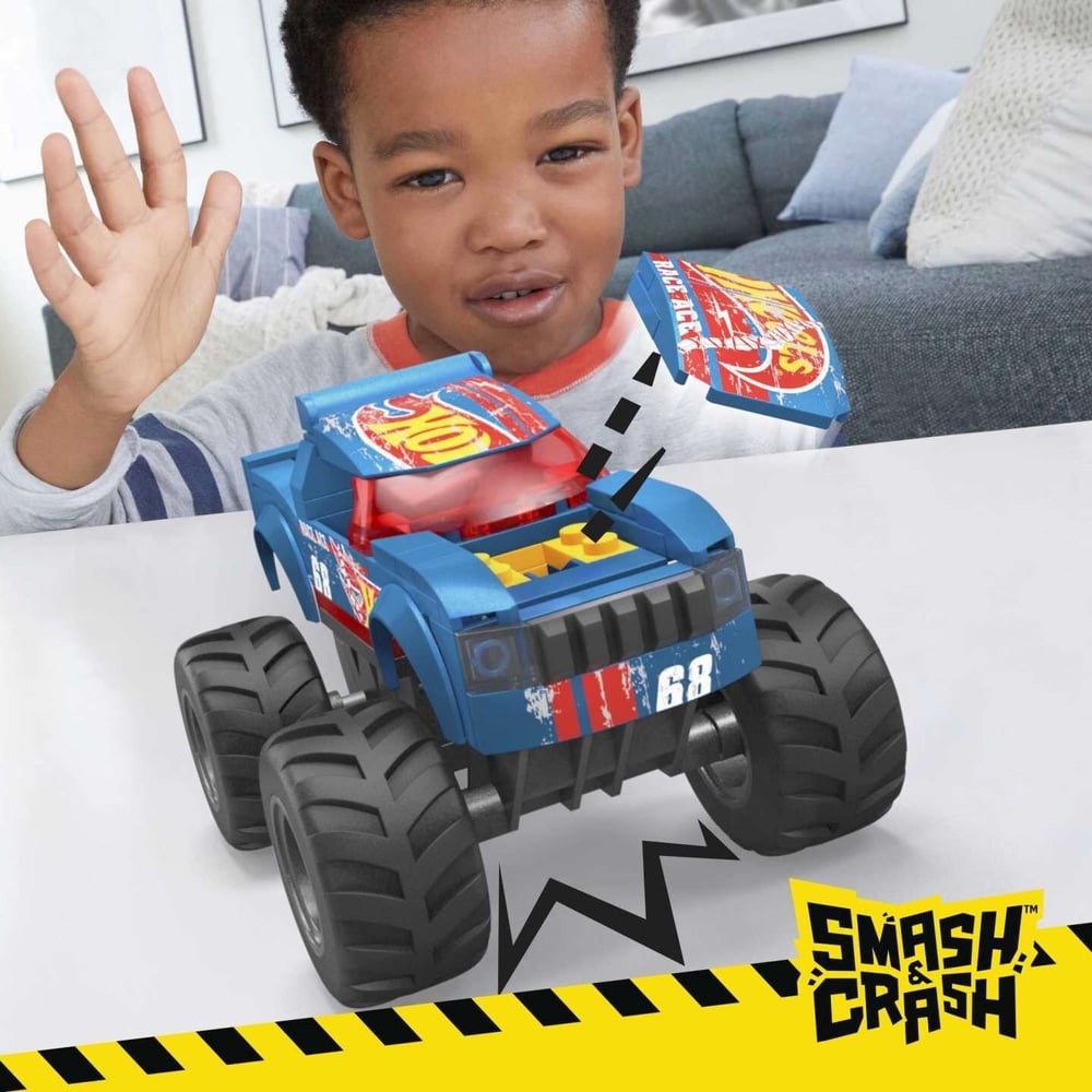 MATE-HMM49 MEGA HW SMASH N CRASH MONSTER TRUCK 5