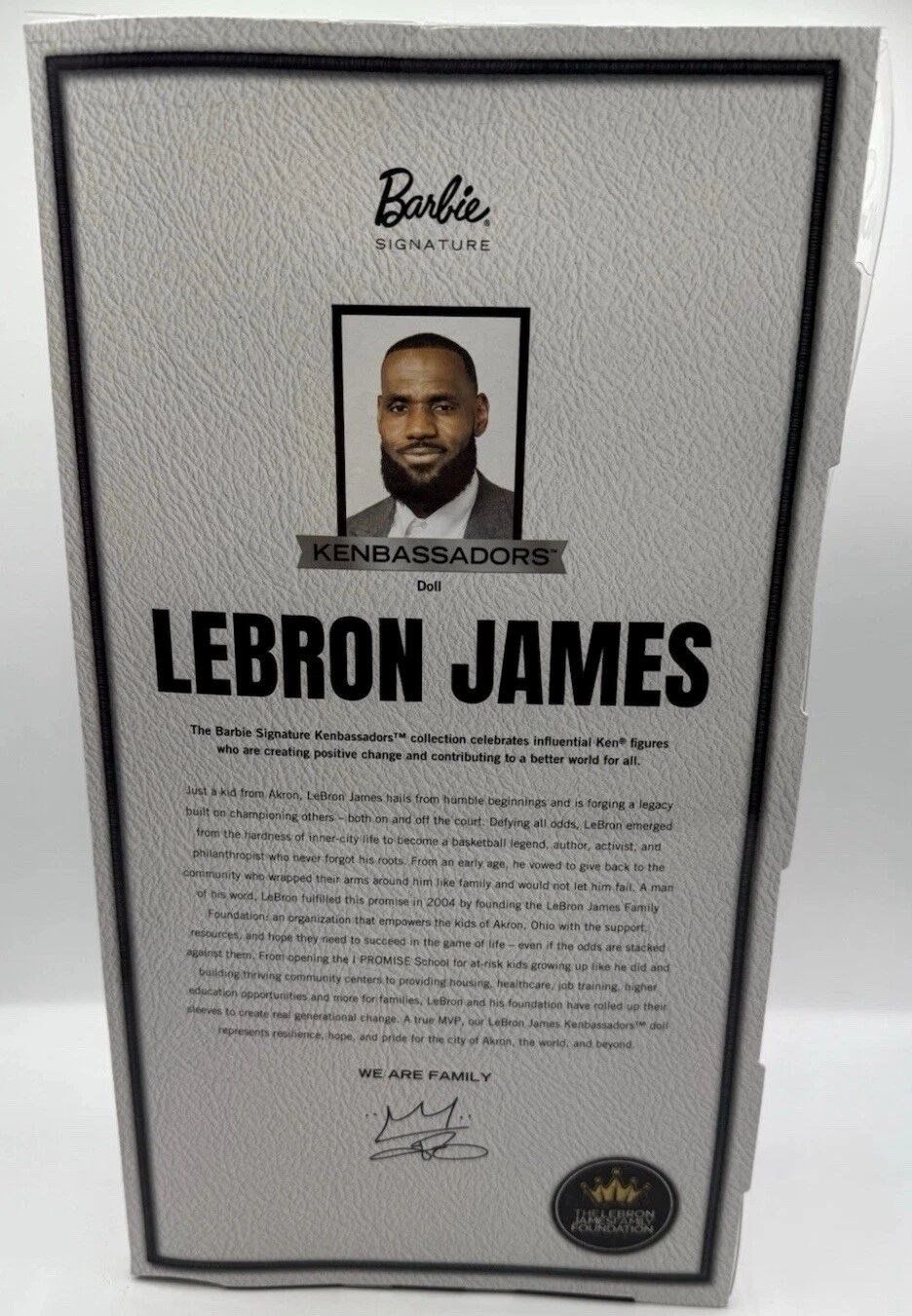 MATE-HRM33 BARBIE KENBASSADORS LEBRON JAMES   1