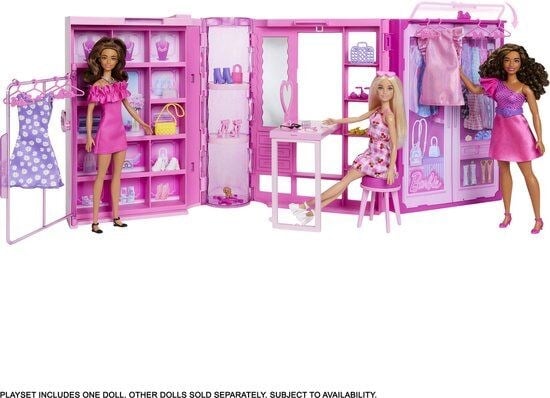 MATE-HXD58 BARBIE RUYA GARDROBU VE BEBEK 1