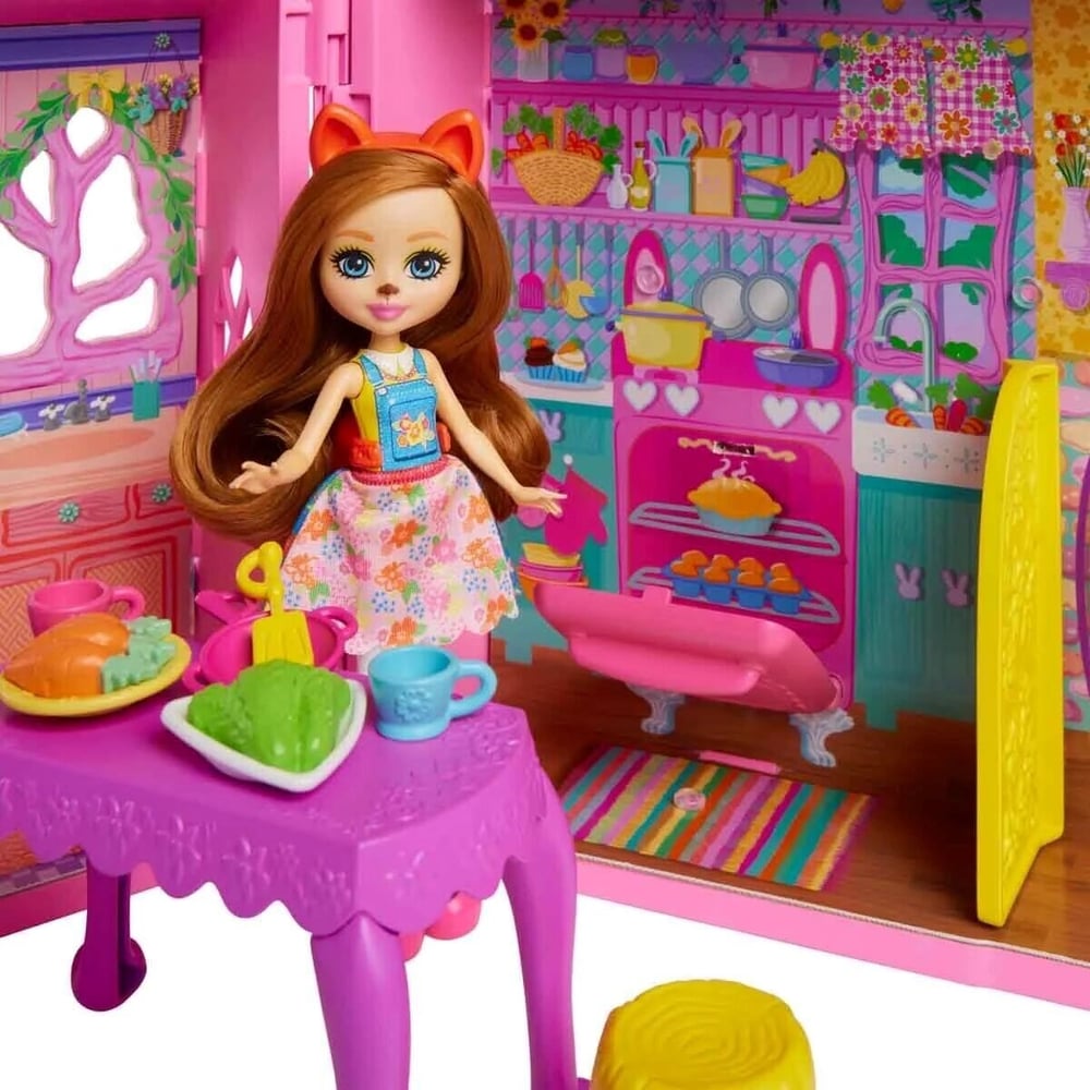 MATE-HXL53 ENCHANTIMALS ANA KARAKTER BEBEK EVI 3