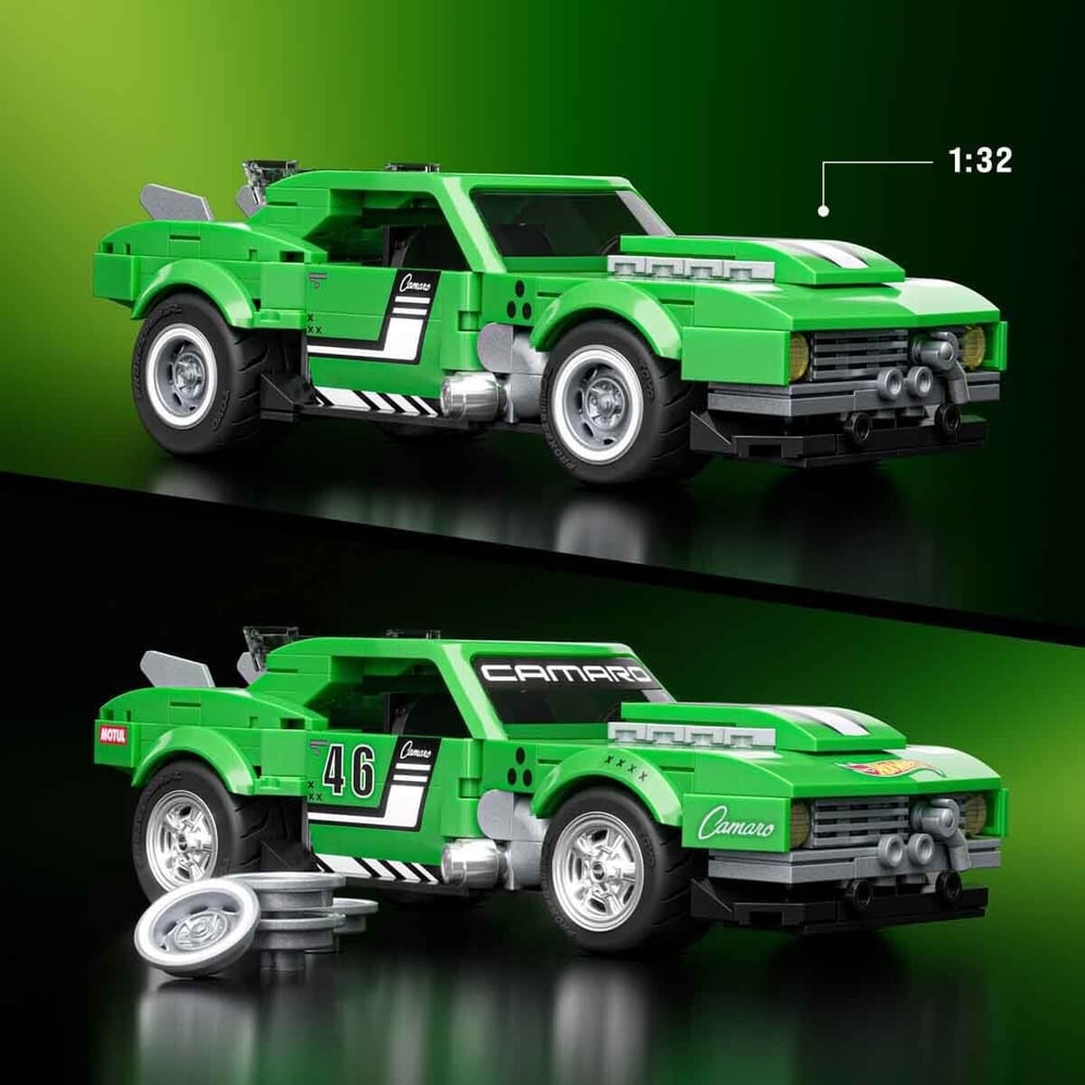 MATE-JFT16 HW SPEED SERISI 68 CAMARO LEGO 4