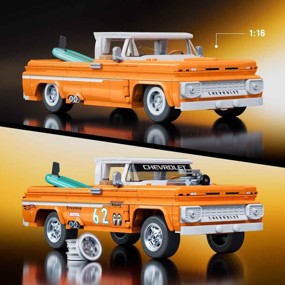 MATE-JFT20 HW ELIT SERI 62 CHEVY PICKUP LEGO 3