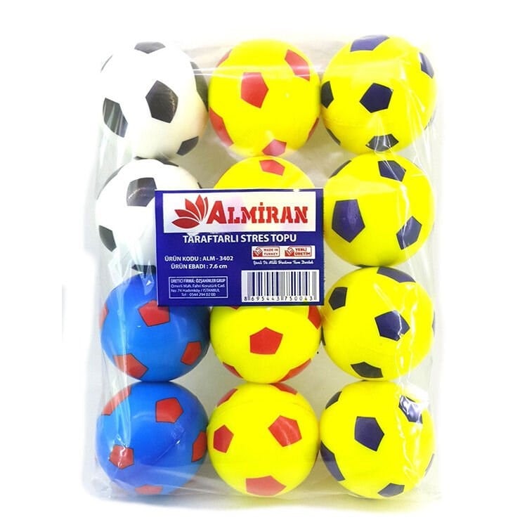 OZS-ALM-3500 STRES TOPU KUCUK TARAFTAR 6,3 CM 720