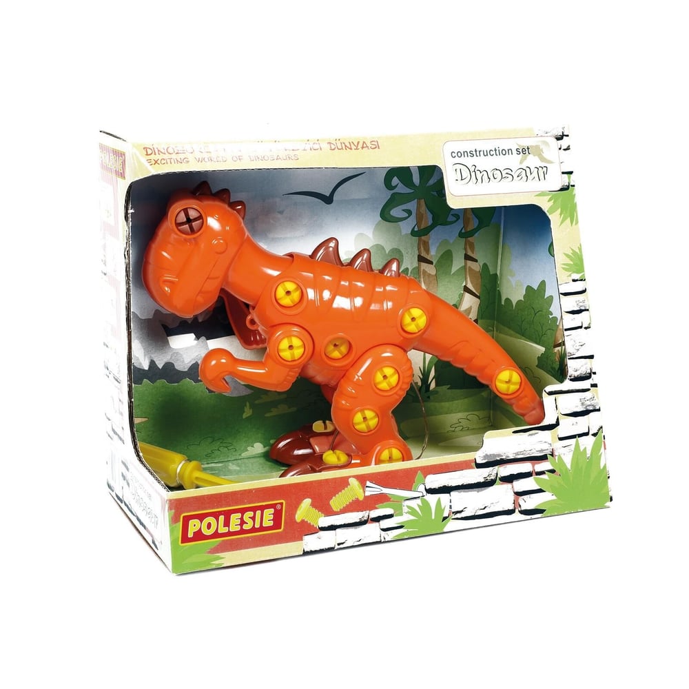 POL-77158 YAPI SETI-DINOZOR TIRANOZOR 40 ELEMENT 10