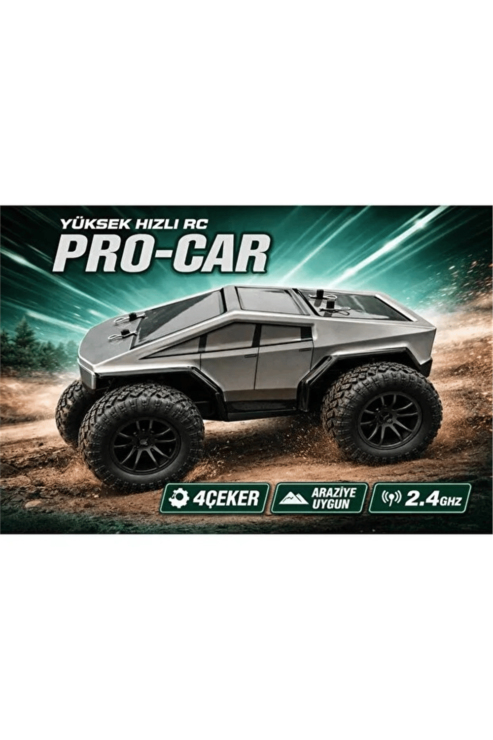 SEH-RQ3050 2.4G 1:18 U/K TESLA PIKAP YUKSEK HIZLI 18