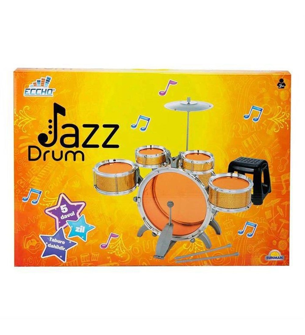 SUN-1080080 YFN-DAVUL SET TABURELI BYK GOLD 4