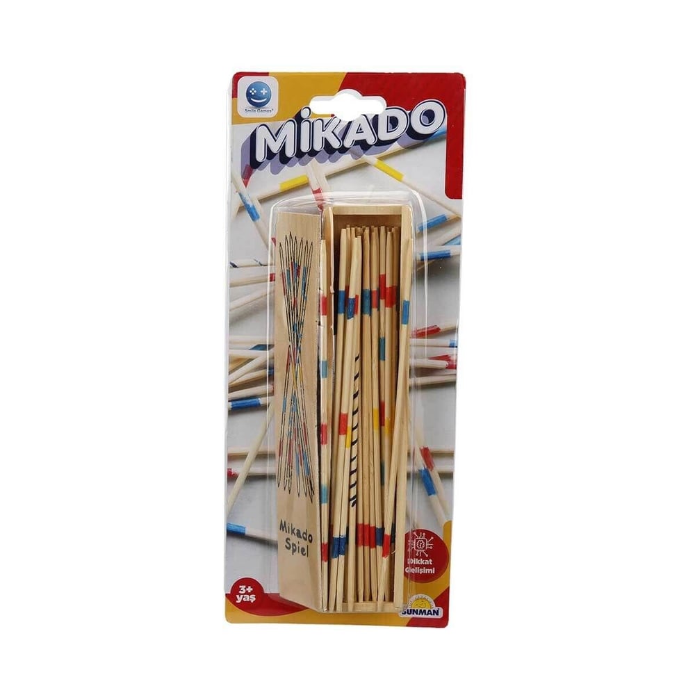 SUN-S01001622 RSTSML OYUN MIKADO TAHTA 18CM.KUTULU 72