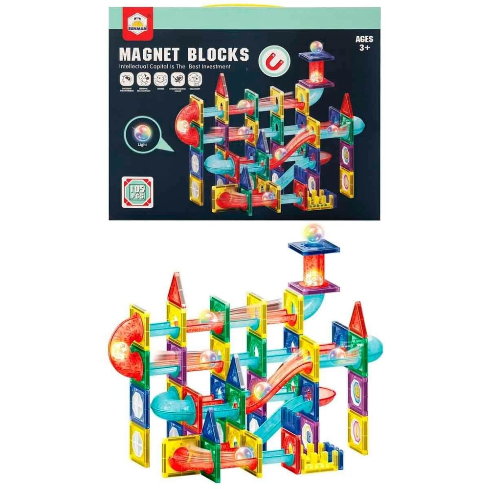 SUN-S01004400 MANYETIK BLOK ISIKLI 105PRC 12