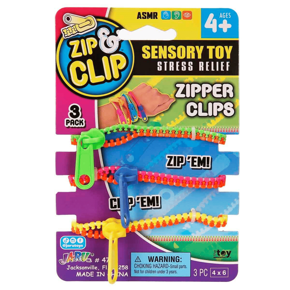 SUN-S01004785 ZIPPER CLIPS 3 LU 144