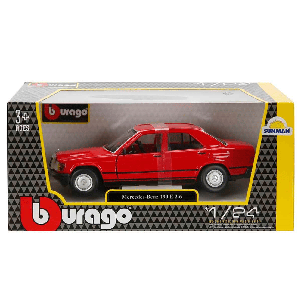 SUN-S01021103 BUR 1:24 MERCEDES 190E K 12