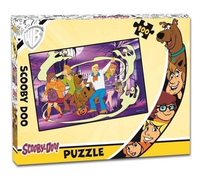 UTKU-SCB7555 SCOOBY DOO 100 PRC KUTU PUZZLE 48